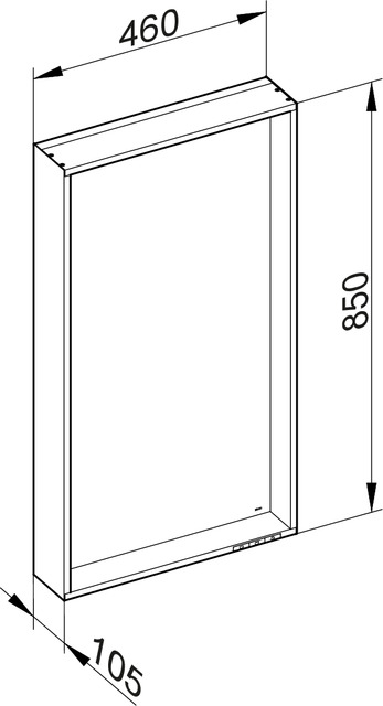 33096ZZ2000 Зеркало с подсветкой KEUCO Plan - Вид №13