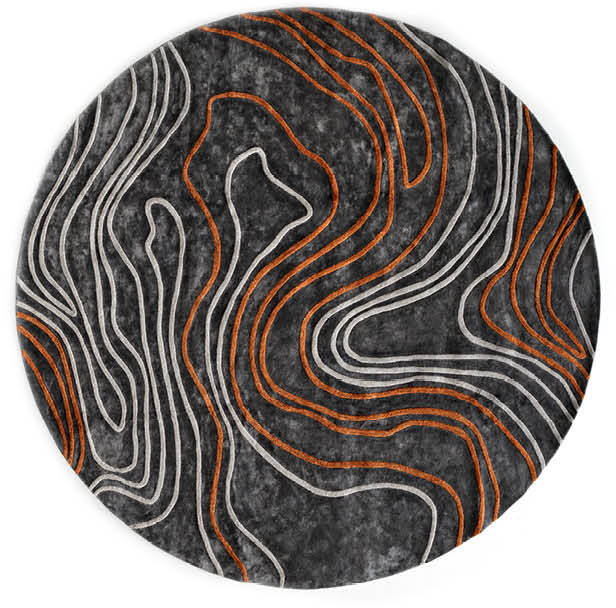 GRST147 Trésor круглый ковёр - giorgio collection