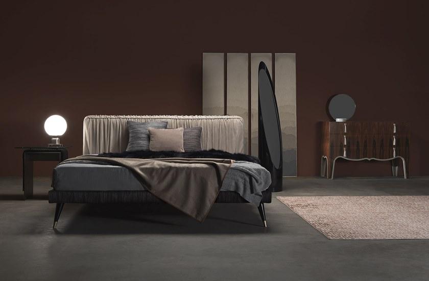 Gianfranco Ferré Home Прямоугольная тумбочка из латуни и стекла с ящиками Glasgow sun-id-1434087 - Вид №1