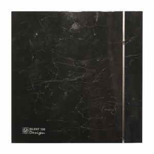 Накладной вентилятор Soler Palau SILENT-100 CZ MARBLE BLACK DESIGN 4C