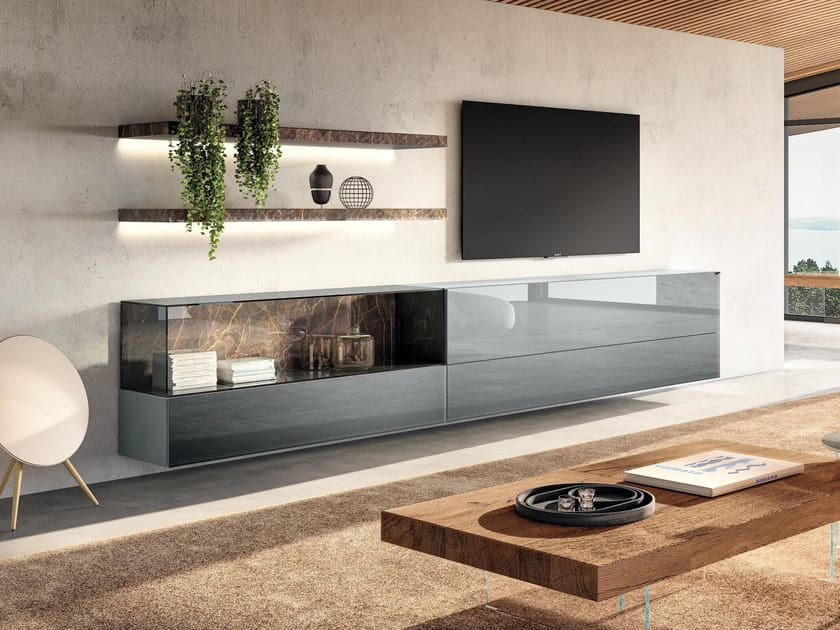 Оборудованная стеклянная секционная стена Lago 36e8 ARCH-00013778