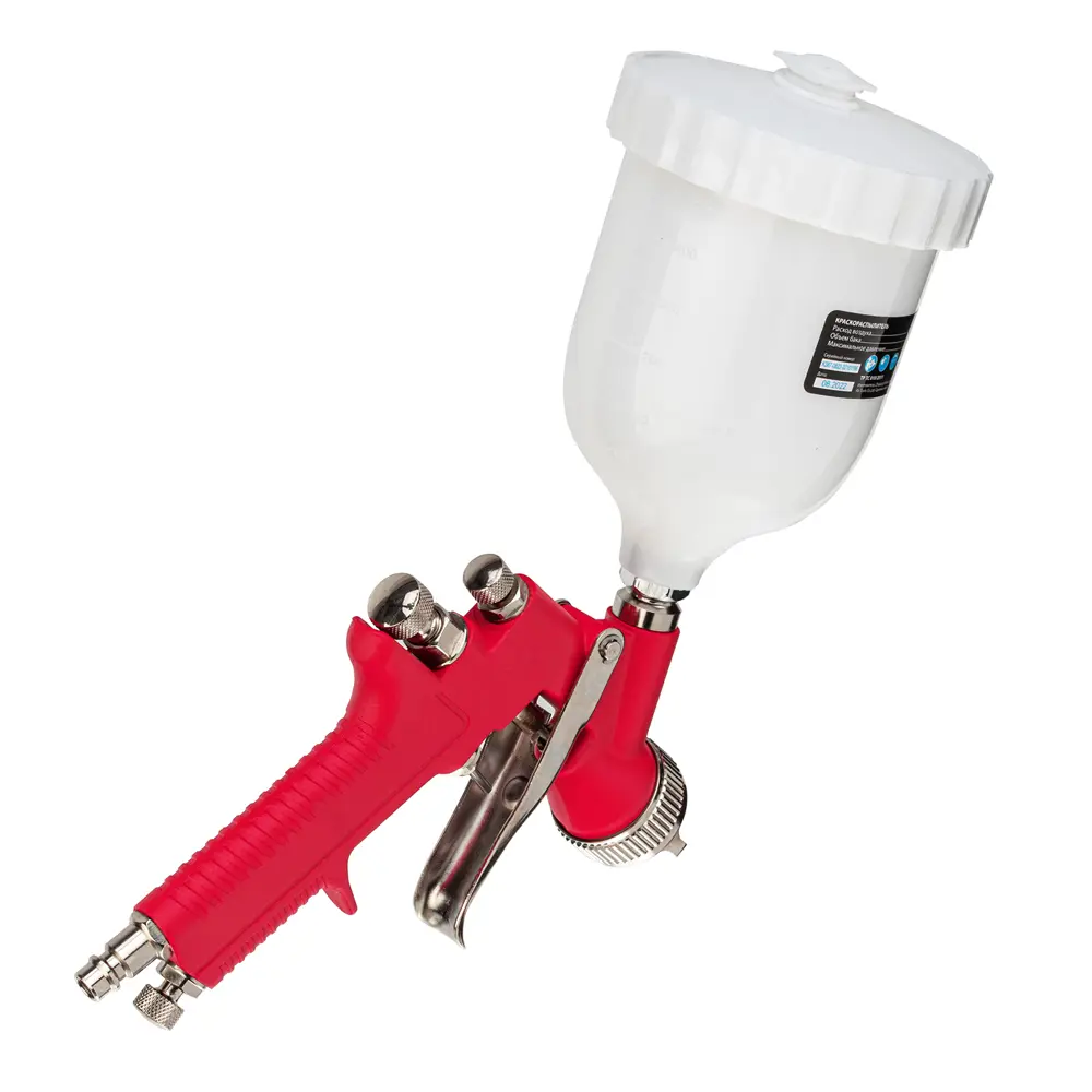 Краскопульт пневматический Matrix 57321 верхний бак 280 л/мин 0.6 л STLM-2080026 - Вид №2