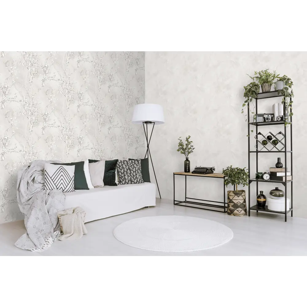 Victoria Stenova Isabel - серые флизелиновые обои для стильного интерьера 89374646 STLM-0835537 - Вид №4