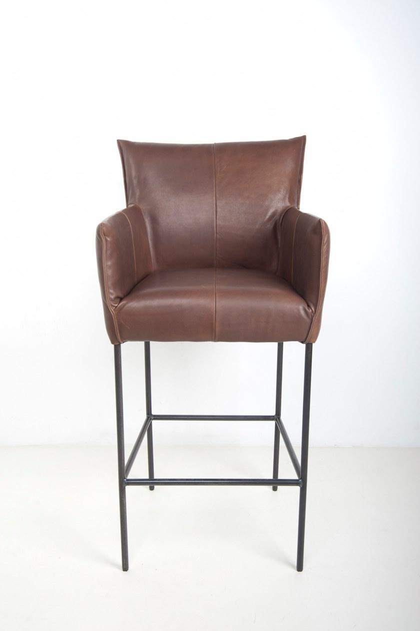 Jess Высокий кожаный табурет с подлокотниками Forward sun-id-1389532 - Вид №4