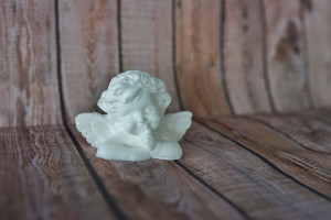 11367 Молд "Ангелочек с крыльями S" силикон HobbyPage