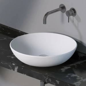 L241101 Накладная раковина на столешницу  круглая A. e T. Italia THIN