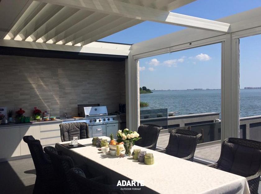 ADARTE Алюминиевая пергола и выдвижные изоляционные панели sun-id-1416296 - Вид №11
