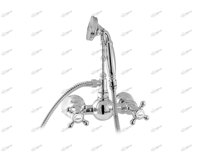 035019.000.62 Смеситель для душа Сатин никель Mestre RETRO