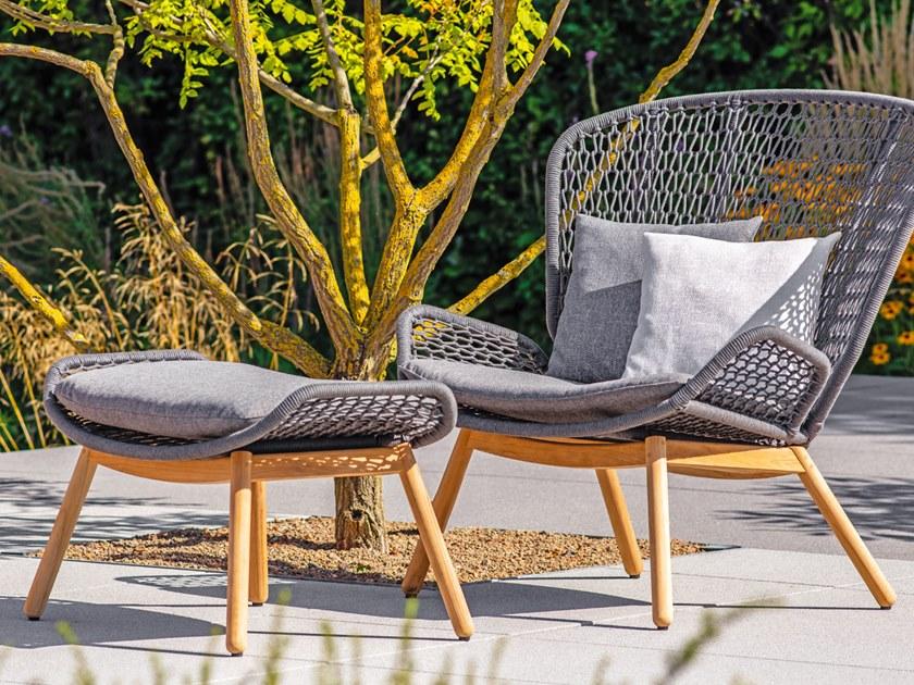 FISCHER MÖBEL Садовая подставка для ног Wing light 2724 - Вид №1