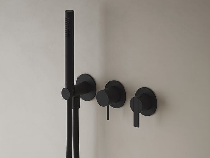 Смеситель для душа с 3 отверстиями и ручным душем Inbani CODE CD086 ARCH-00069673 - Вид №1