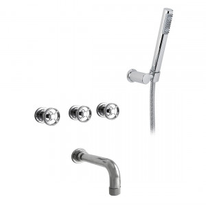 3303 ** 44 Комплект ванны с центральным изливом «парус» Nicolazzi Series Arena