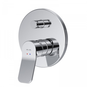 F85A45000 cмеситель д/ванны/душа монтируемый в стену хром шт. AM.PM X-Joy