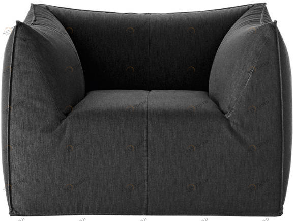 B&B Italia Кресло из ткани с подлокотниками Le bambole '07 sun-id-1345295