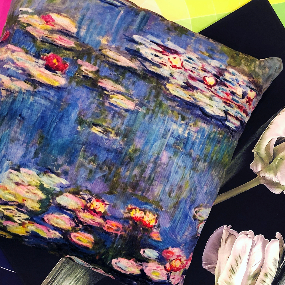 4113112 Арт-подушка «Водяные лилии, 1916» Object Desire  - Вид №2