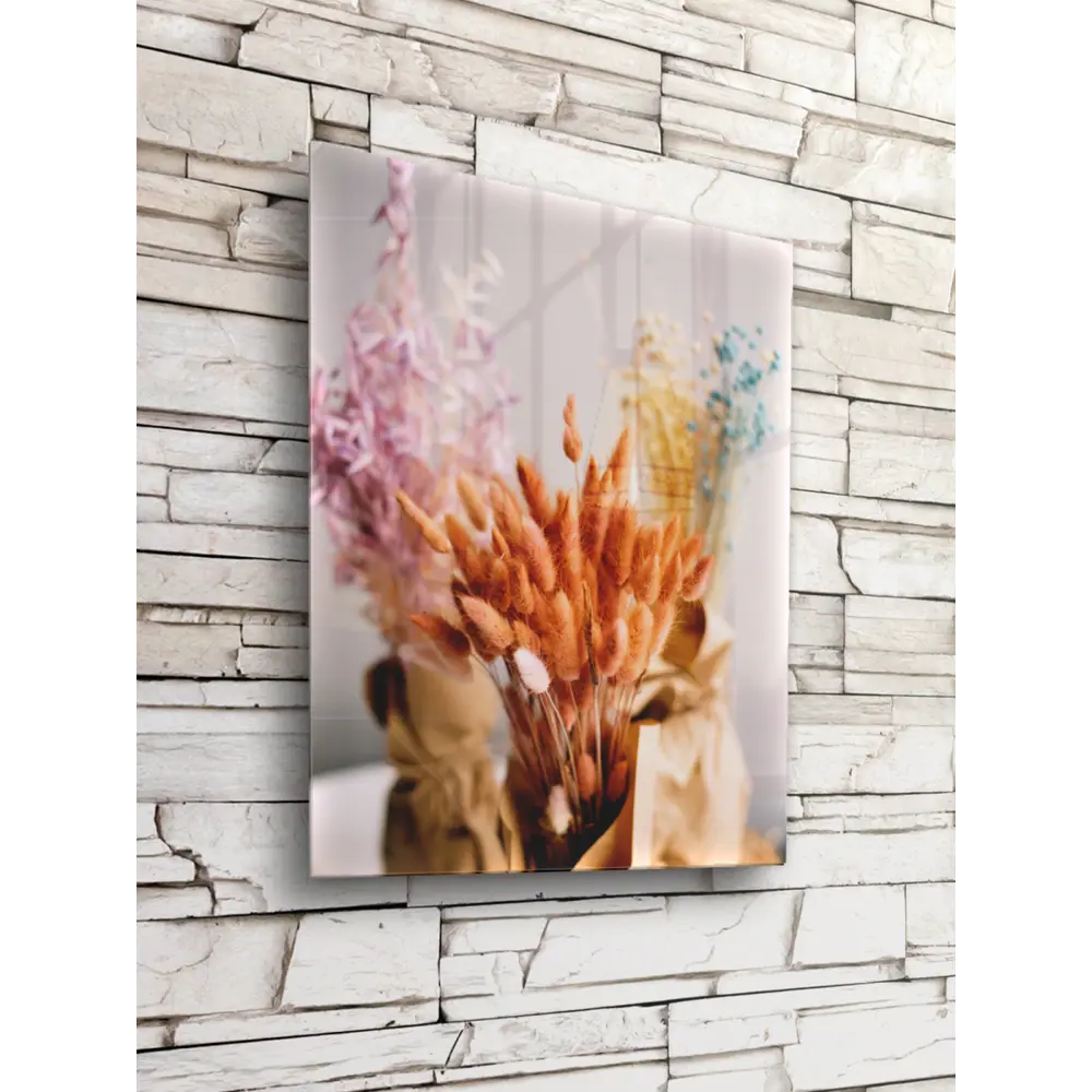 Картина на стекле Сухоцветы 40x50 см POSTERMARKET STLM-2031679 - Вид №3