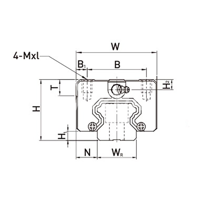 IS522 Каретка HGL45CAZAH ISKRA  - Вид №1