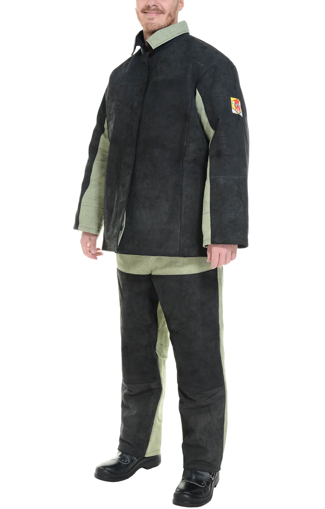 5041833 Костюм брезентовый комбинированный cпилком со съемным утеплителем  Одежда для сварщиков  размер 44-46/170-176 Спецодежда  - Вид №7