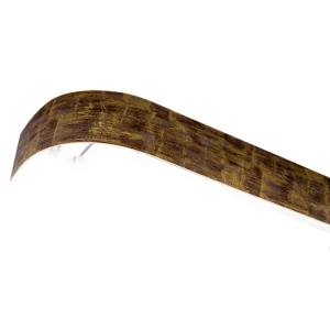 Карниз трехрядный с багетной планкой Галант 160 см, золото антик