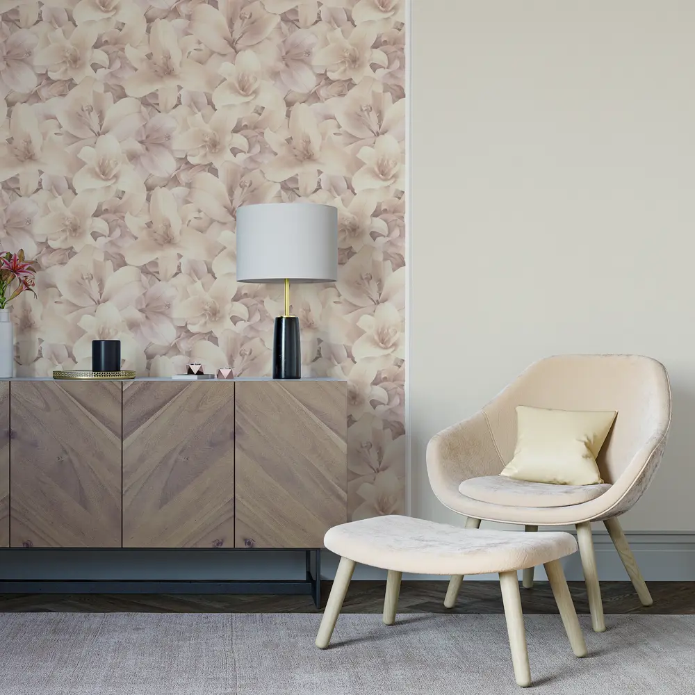 Обои флизелиновые Lilium белые 1.06 м PP71462-11 Santreyd STLM-2142151 - Вид №2