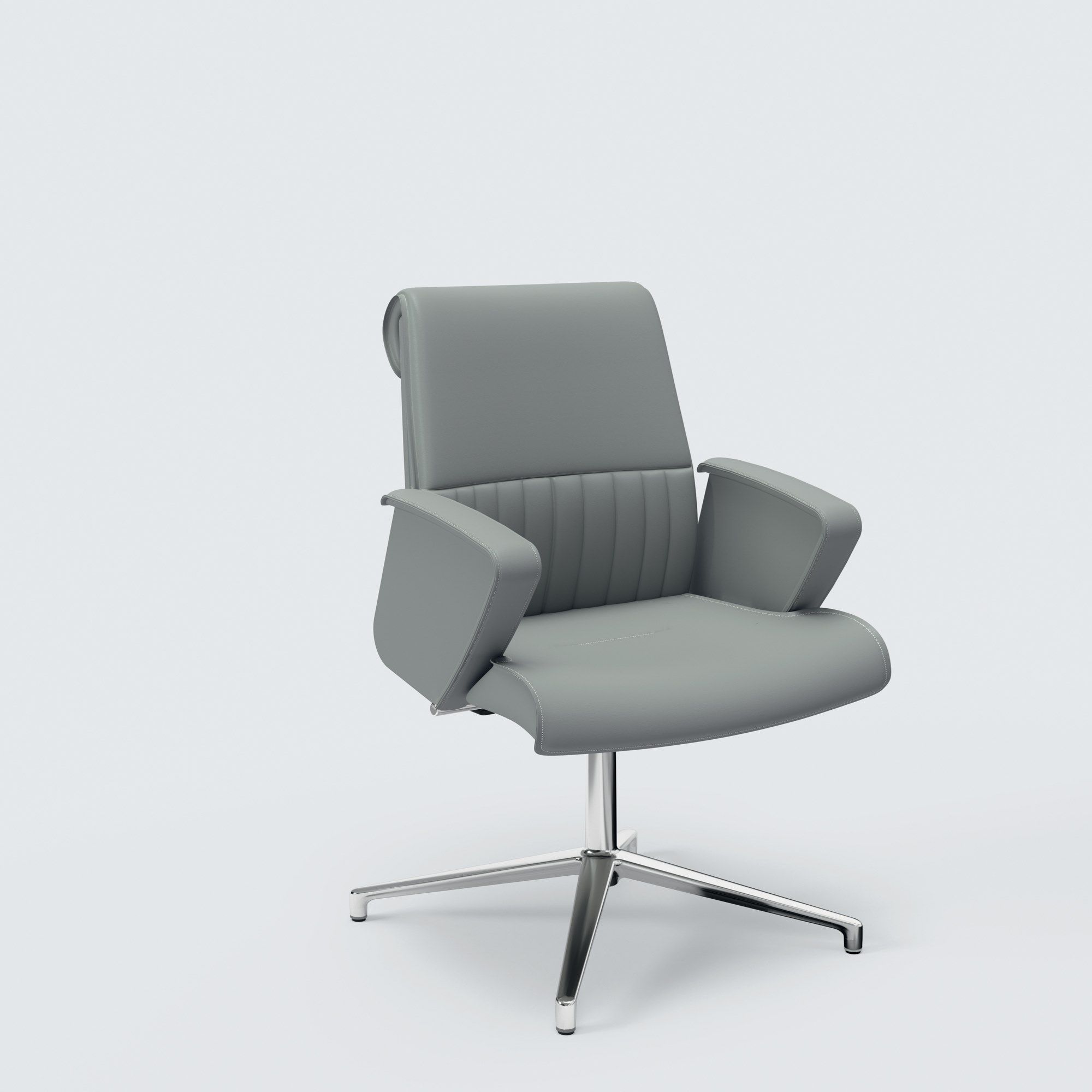 Спицевое кресло с подлокотниками для залов ожидания Ares Line Parlament ARCH-00035467 - Вид №6