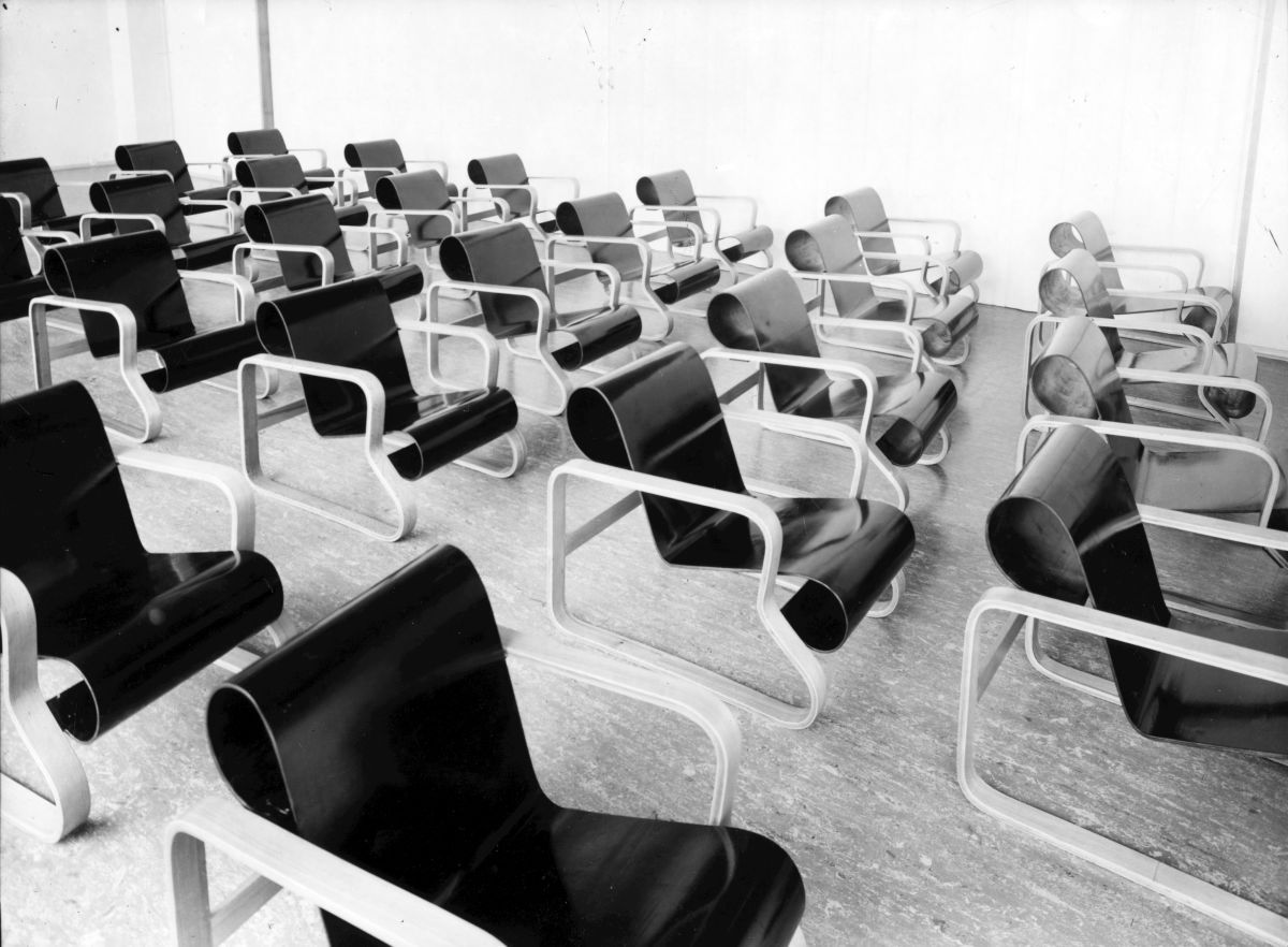 Деревянное кресло с подлокотниками Artek 41 "PAIMIO" ARCH-00106883 - Вид №2