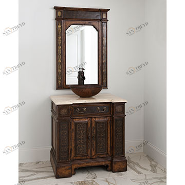 Тумбочка, Petite (до 33,5) 06639-110-101 Esperanza Vessel Sink Chest  Ambella 