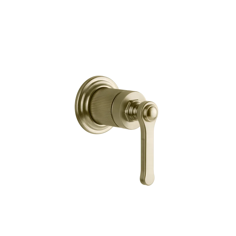 Отдельный контроль 65109 727 Gessi Venti20 ЛАТУНЬ МАТОВАЯ PVD 65109727