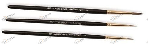 GAMMA PENNELLI Кисти для изобразительного искусства в волосах куницы Belle arti sun-id-1366631