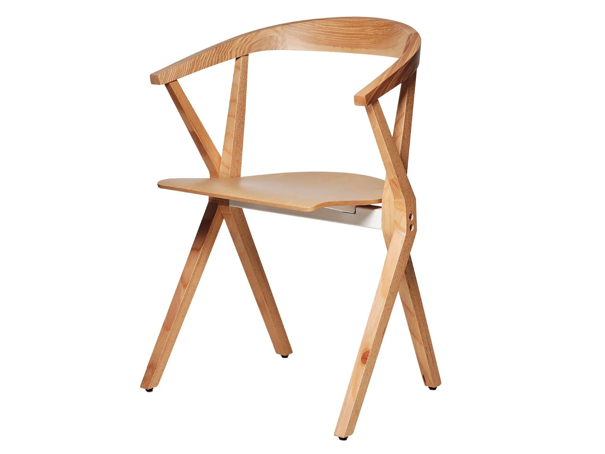 Деревянный складной стул с подлокотниками BD Barcelona CHAIR B ARCH-00114195 - Вид №1