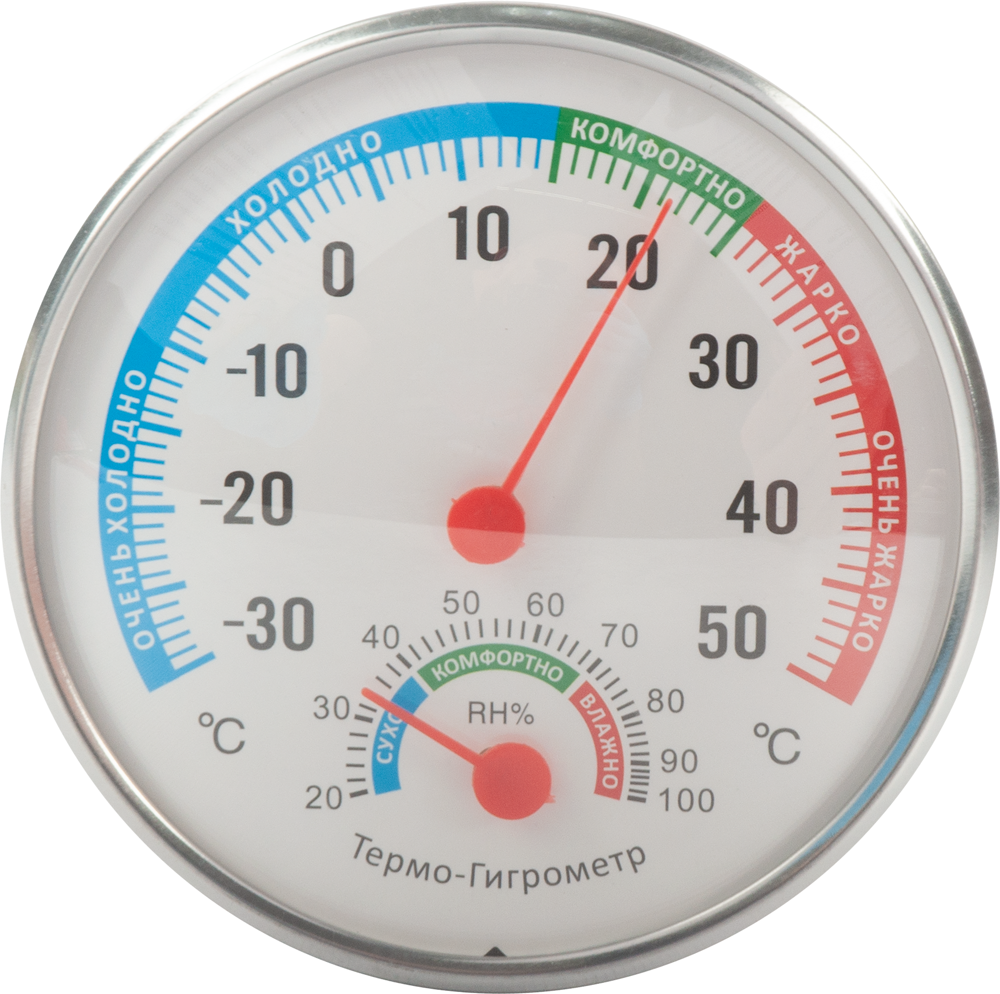 Комнатный термометр-гигрометр Santreyd с липучкой для точного климат-контроля 83408411 STLM-0041049
