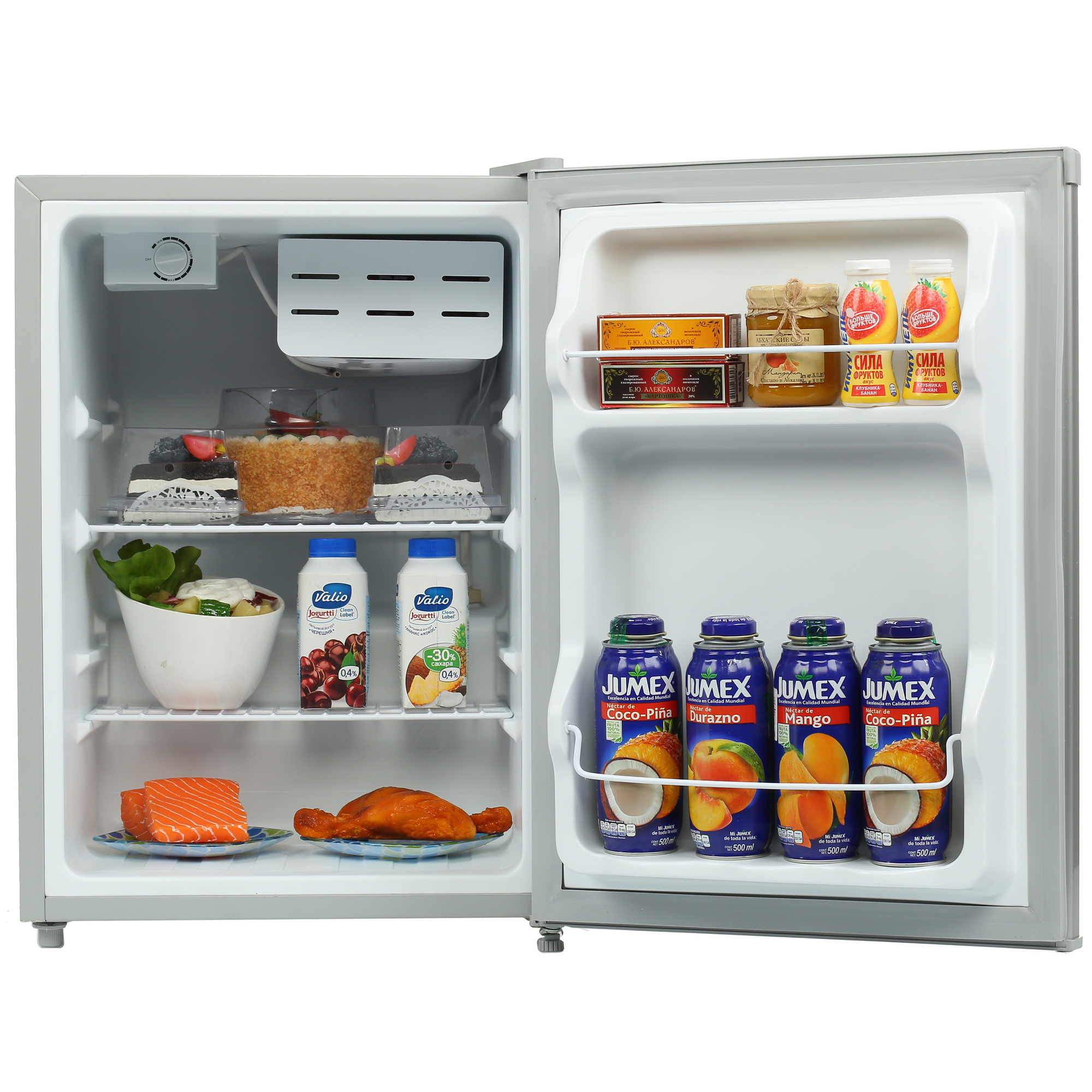 8116403 Холодильник компактный   Бирюса M70 серебристый STDN-0077112 - Вид №5