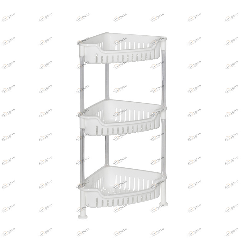 Этажерка угловая трехэтажная Grampus ЭТАЖЕРКИ GR7293