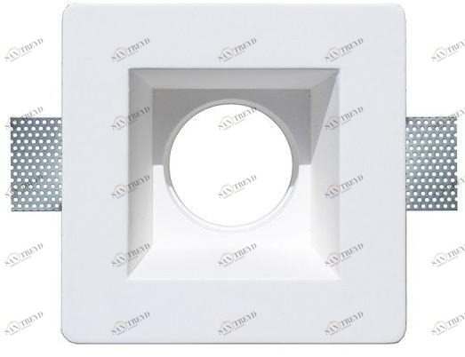 GESSO Встраиваемый в потолок держатель точечного светильника из гипса sun-id-1395415