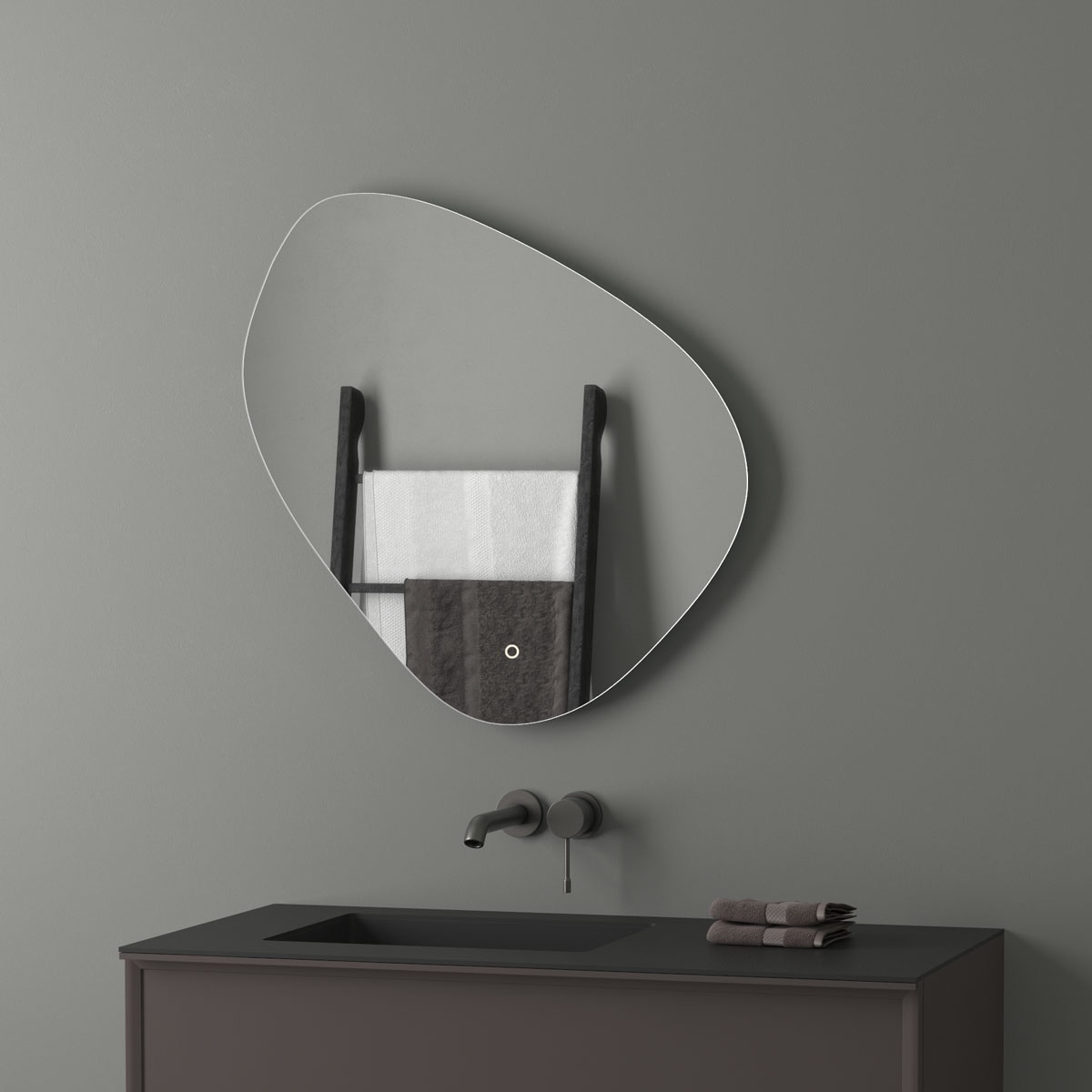 BY 2674 Зеркало с LED-подсветкой 19 W EVOFORM Ledshine - Вид №4