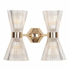 Бра настенное золотистое Newport 3612/A Gold NEWPORT ОРИГИНАЛЬНЫЕ 00-3888956 Золото