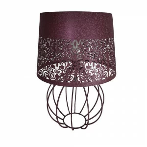 Лампа настольная бордовая Seven Fires "Карвед" 39104.04.68.01B SEVEN FIRES КАРВЕД 00-3907826 Фиолетовый