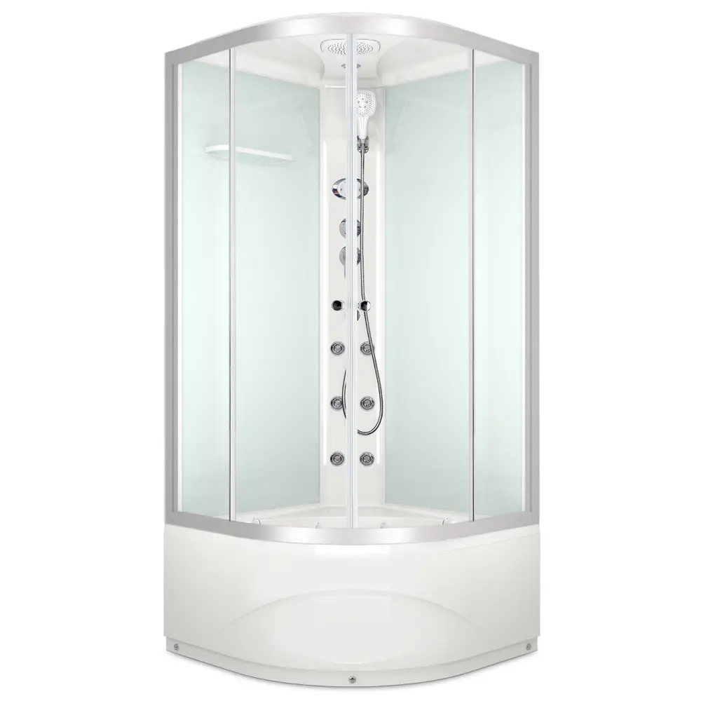 DOMANI-SPA Delight — угловая душевая кабина с гидромассажем 90×90 см 87210148 STLM-0975134