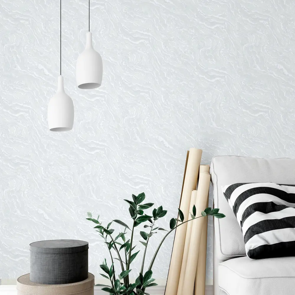 Erismann Silk - серые флизелиновые обои для элегантного интерьера 89372648 STLM-0820065 - Вид №3