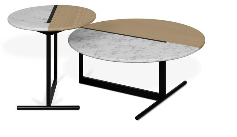 TemaHome Низкий круглый мраморный журнальный столик  9003.628955  - Вид №5