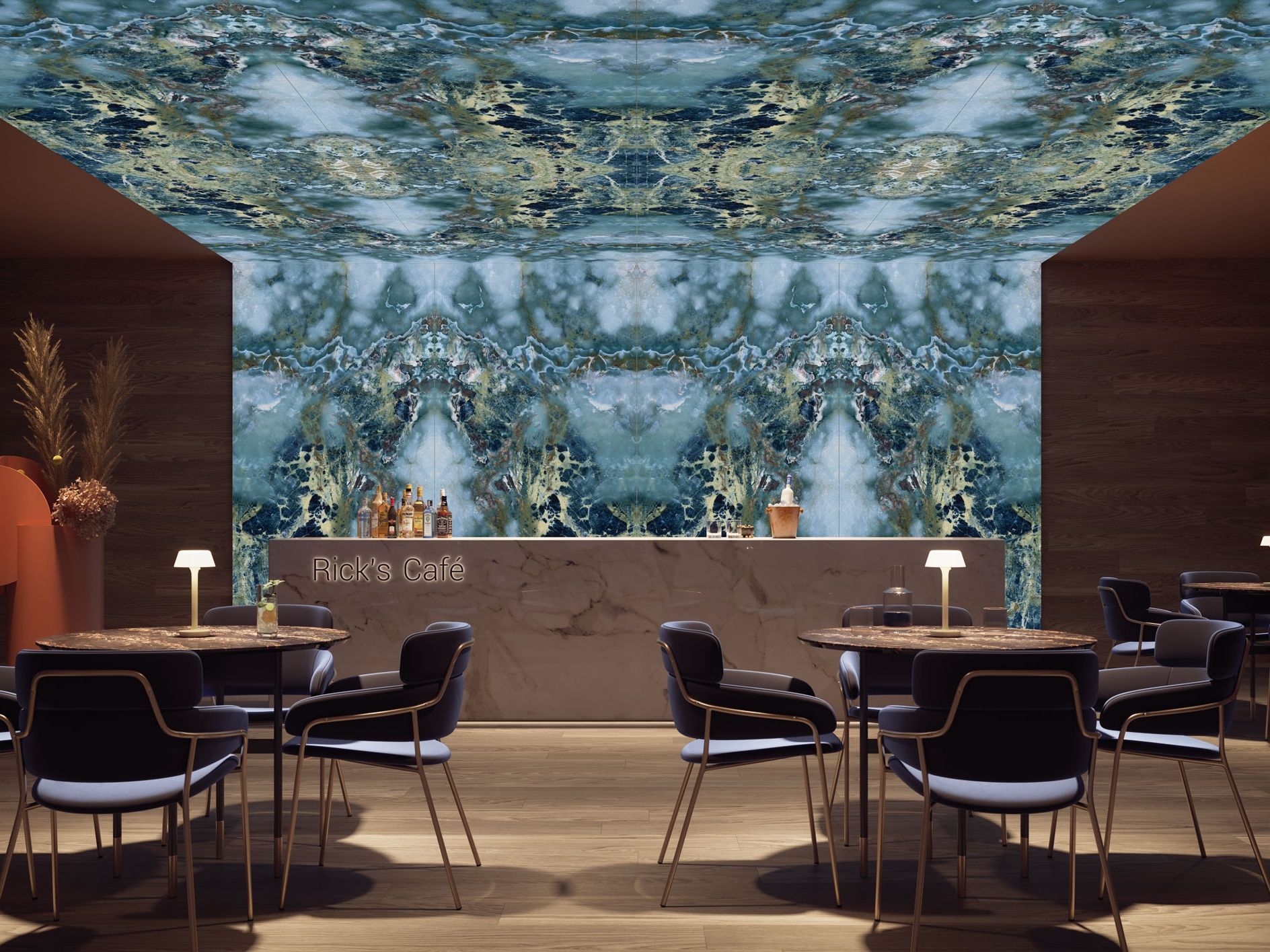 Декоративная панель из алюминия, стекла или ПММА Tecnografica ARCH-00092280