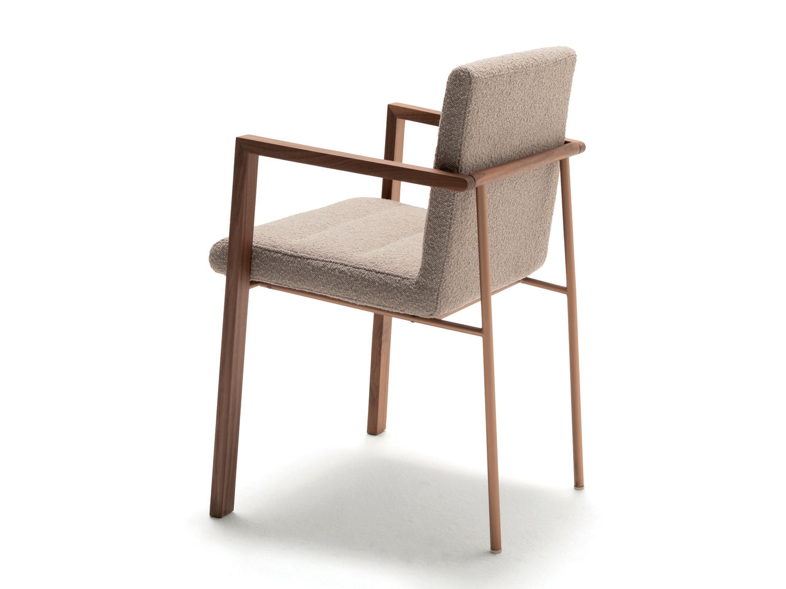 Мягкий тканевый стул с подлокотниками ESTEL GROUP VEGA ARCH-00095282 - Вид №1