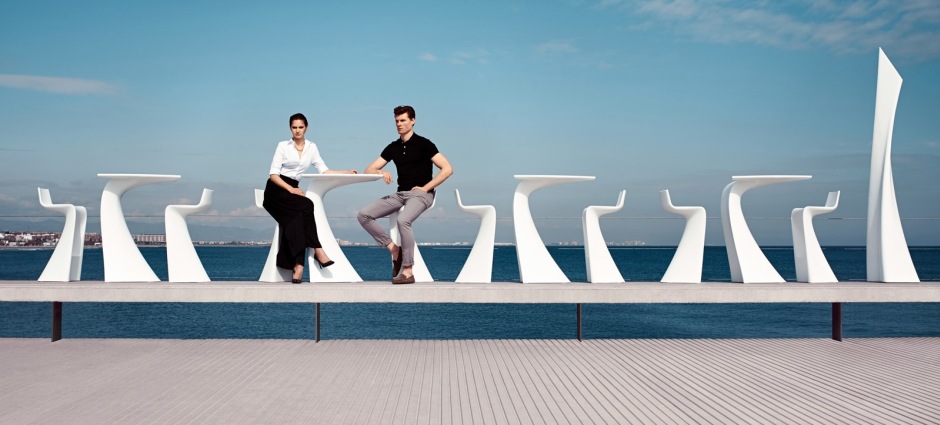 000202 Барный стул Vondom Wing - Вид №5