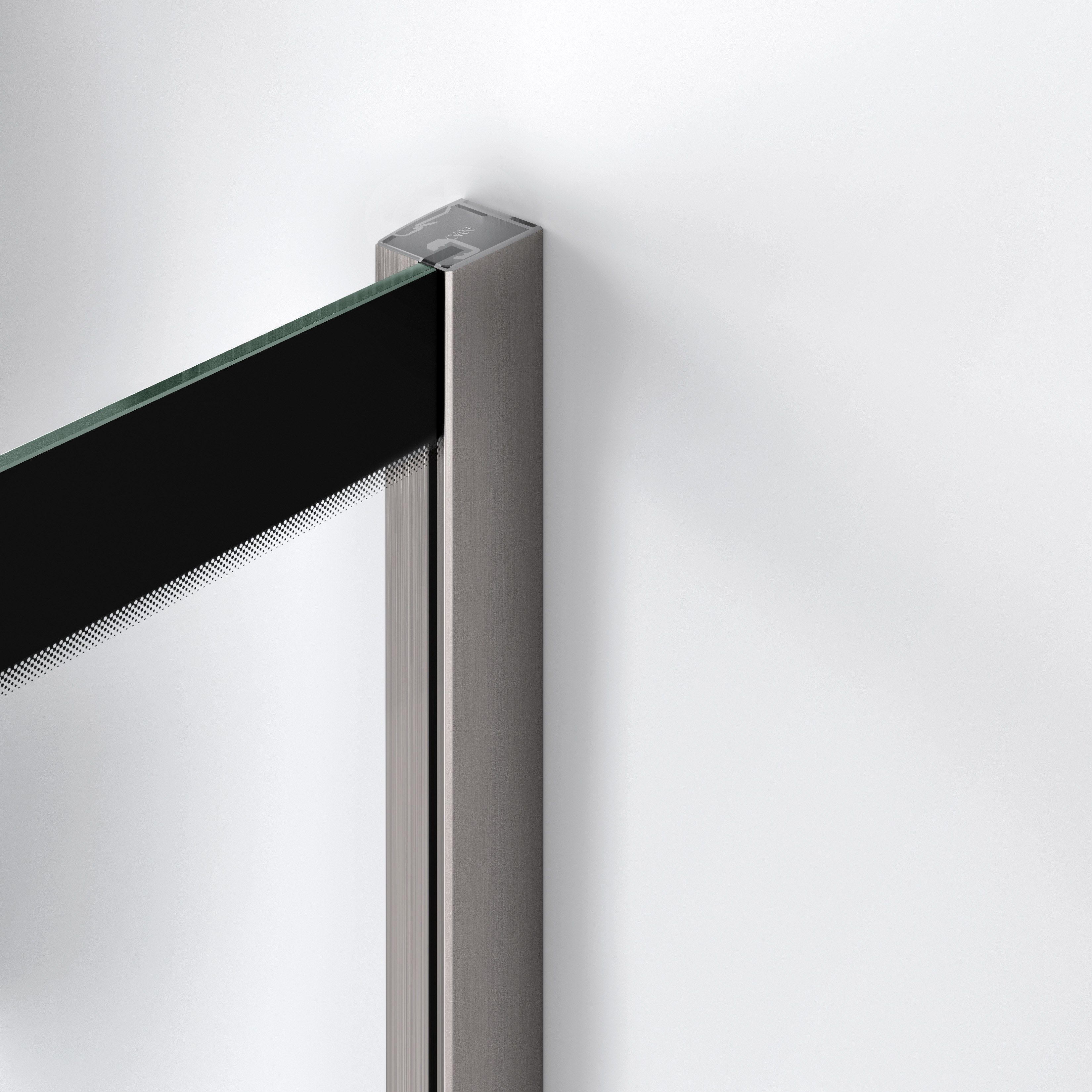 Алюминиевая и стеклянная душевая кабина с раздвижной дверью DUKA вода 5000 ARCH-00073626 - Вид №36