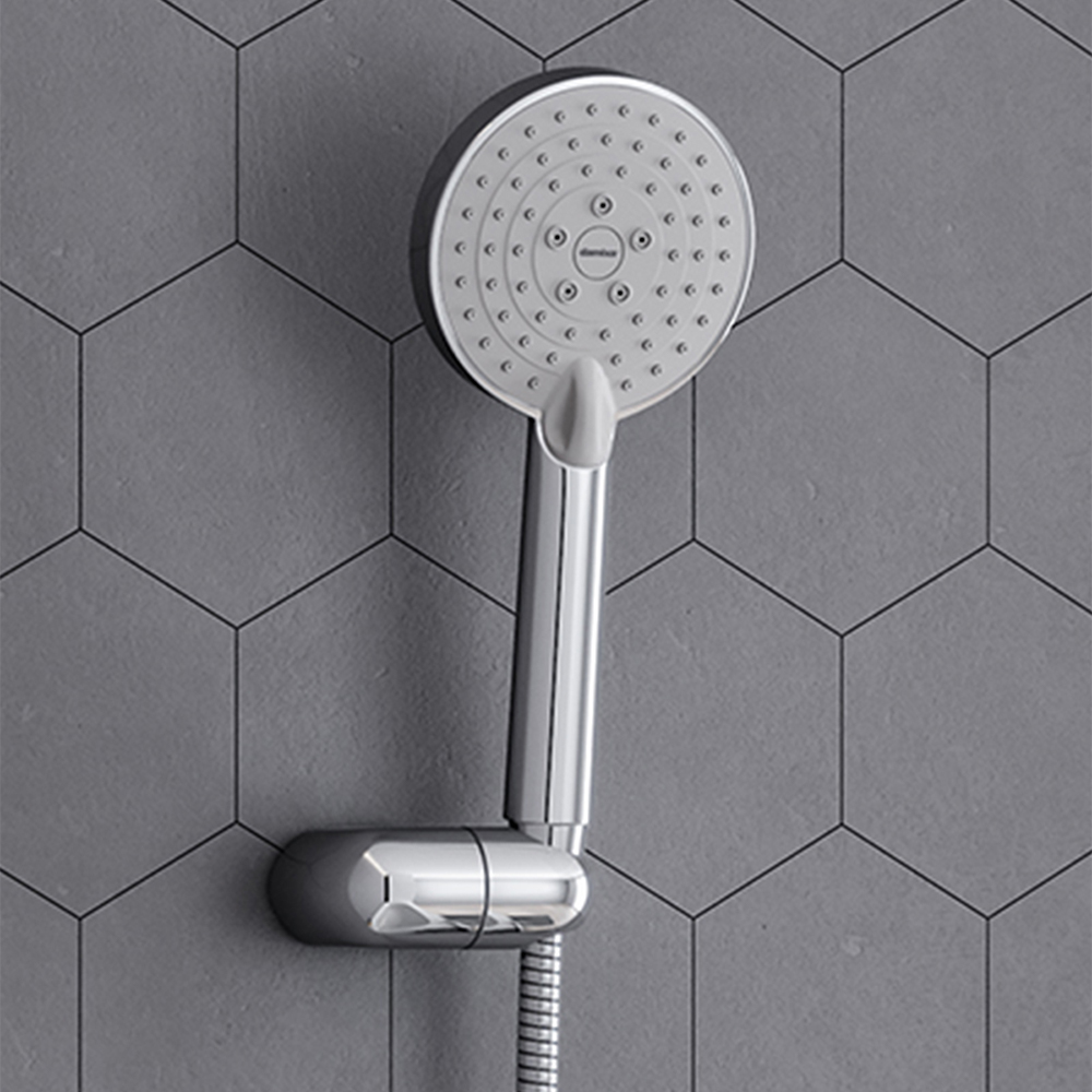 918110000 2.0 душевой набор: лейка настенный держательшлан шт Damixa Origin One  - Вид №2