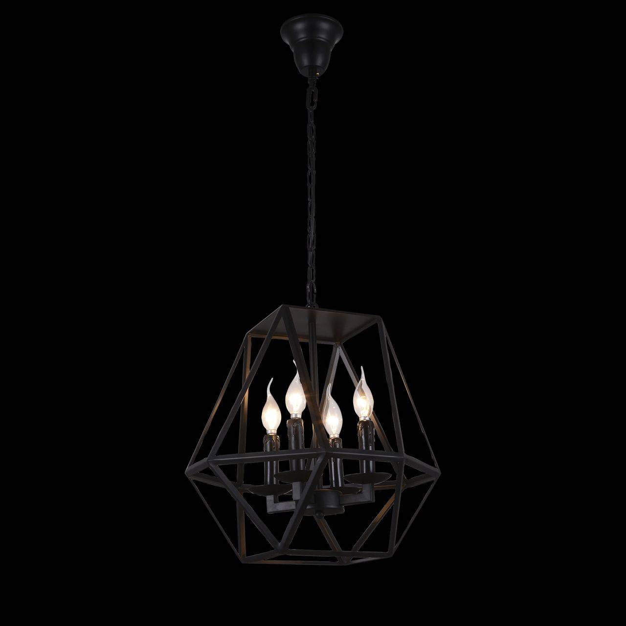 Подвесная люстра ST Luce SL232.403.04 ST LUCE SL232 057911 Черный  - Вид №1