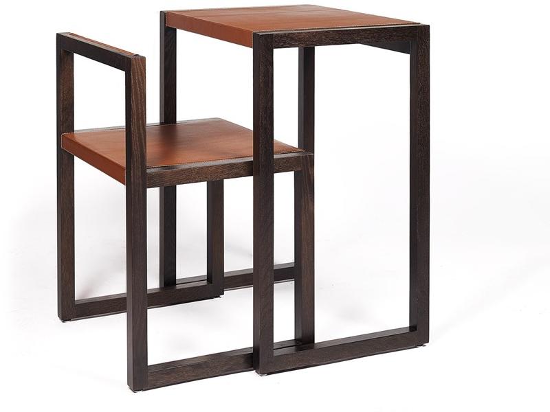 Wildspirit Письменный стол из дерева и телячьей кожи sun-id-1507274 - Вид №2