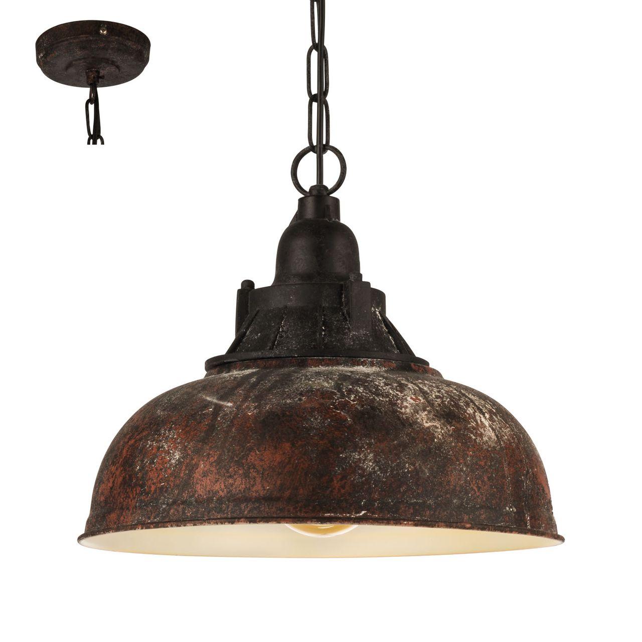 Подвесной светильник Eglo Grantham 1 49819 EGLO GRANTHAM 086841 Коричневый  - Вид №1