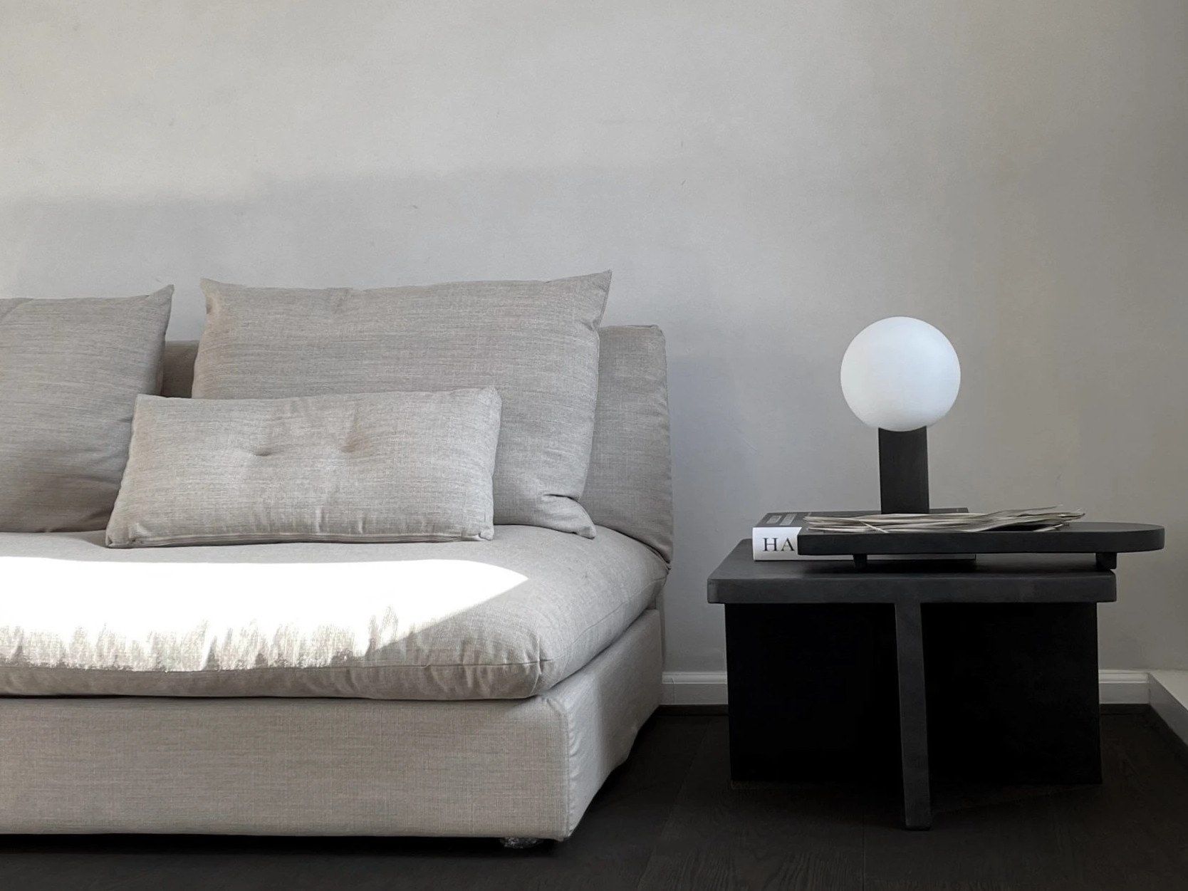 Квадратный журнальный столик из волокнистого бетона 101 Copenhagen Brutus ARCH-00105790 - Вид №4