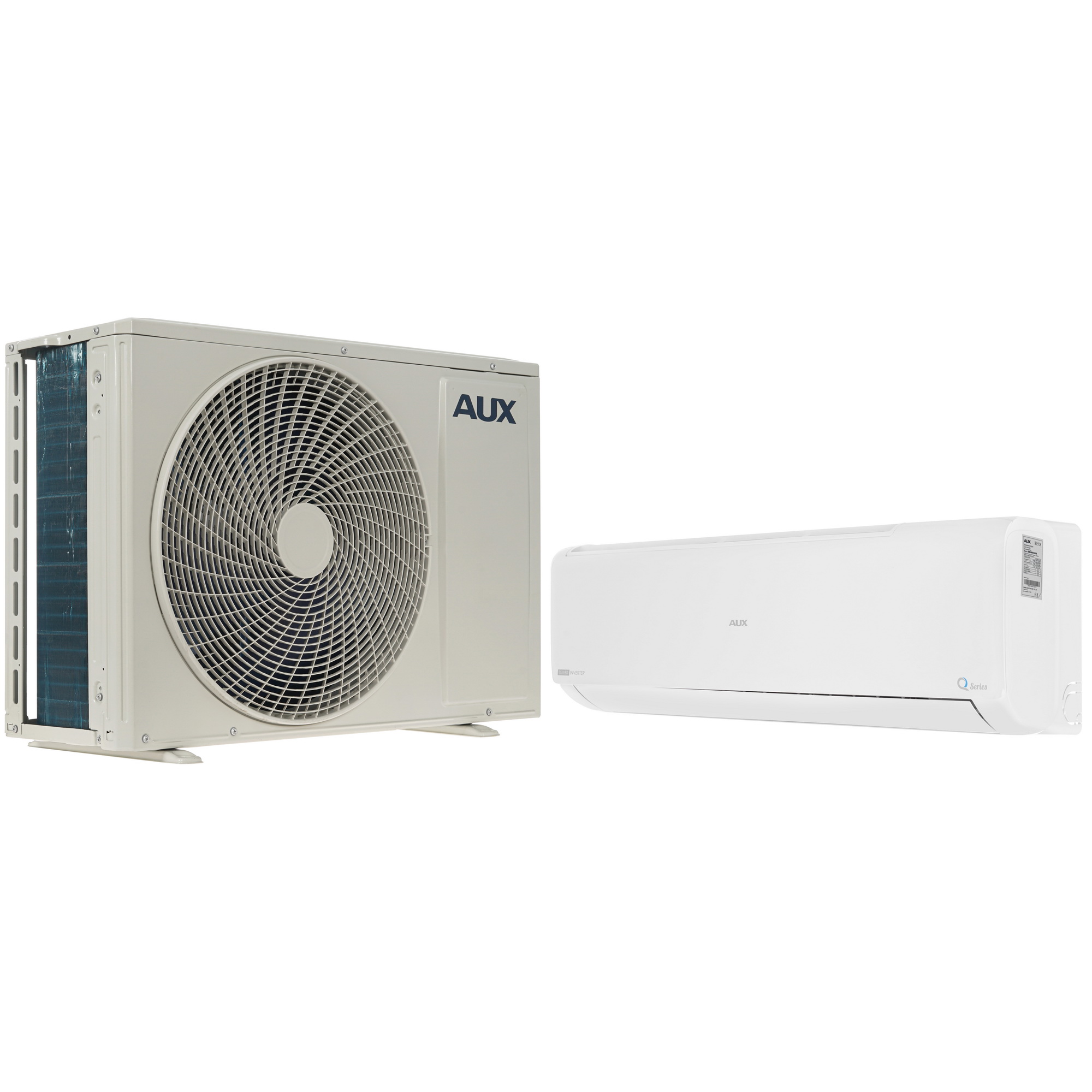 9986496 Кондиционер настенный сплит-система AUX ASW-H18A4/QH-R1DI/AS-H18A4/QH-R1DI белый STDN-0043467