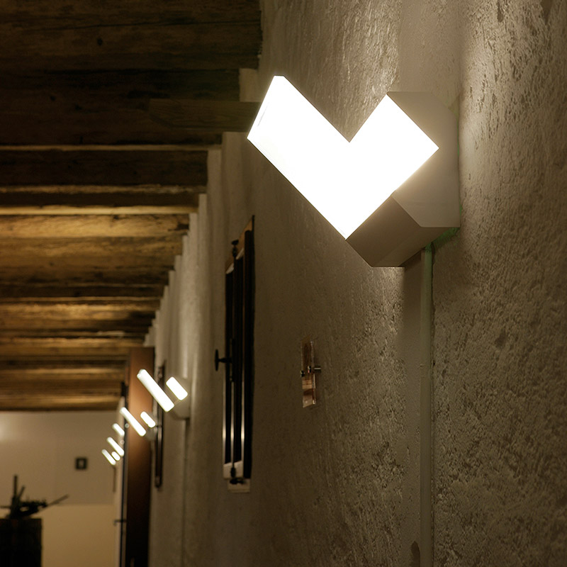 Светильник настенный белый Fabbian D91D0501 FABBIAN  00-3882581 Белый  - Вид №3